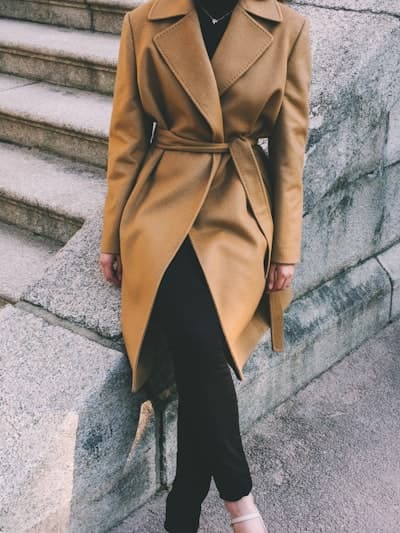 Camel wool coat